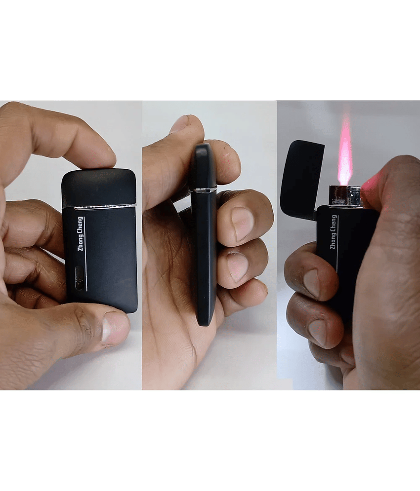 PAAVI Multicolor Iron Cigarette Lighter ( Pack of 1 )