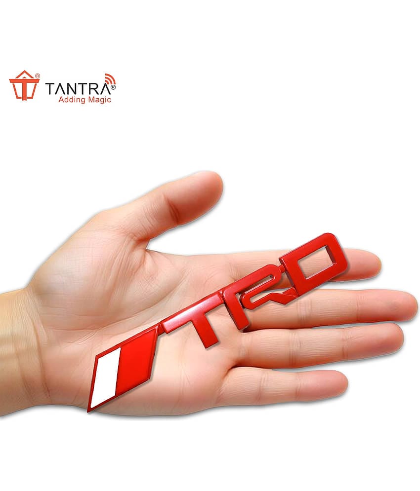 Tantra 3D Logo In Car Sticker