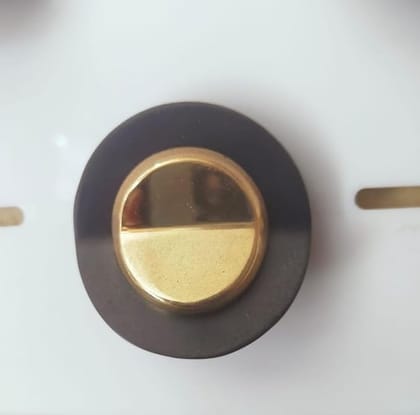 ADISON Stainless Steel Designer Trendy Stylish Door Knobs Pack of 2 and get 1 Free with Screws and Glossy Material (Pack of 3) | Multicolor 45