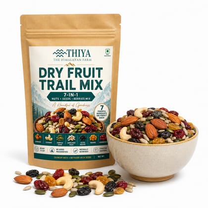 Himalayan 7 in 1 Trail Mix | Dry Fruits | Berries | Seeds