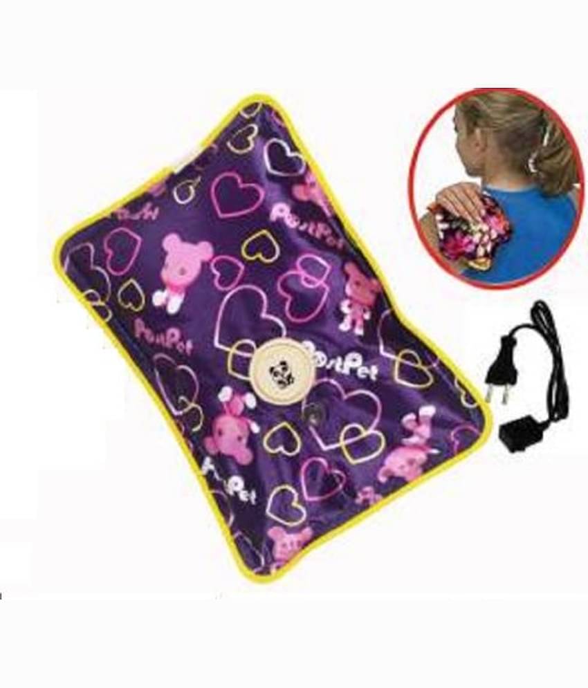 EmmEmm Chargeable Electric Hot Water Bag (Pack of 1) Assorted Colours