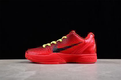NikeMens Kobe 6 Protro - Reverse Grinch-Euro 41