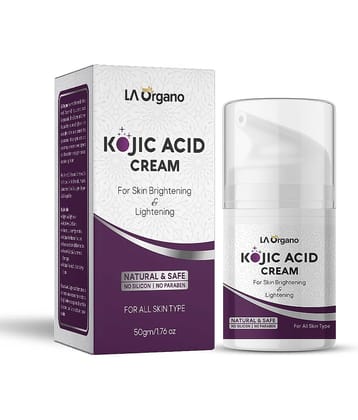 LA ORGANO Kojic Acid Skin Brightening & Lightening With Vitamin E & Niacinamide Day Cream 50 gm