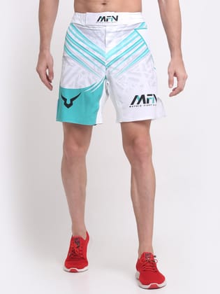 Invincible MFN 13 Replica Fight Shorts-White / XL