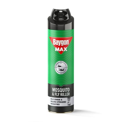 Baygon MAX Mosquito & Fly Killer, 400 ml