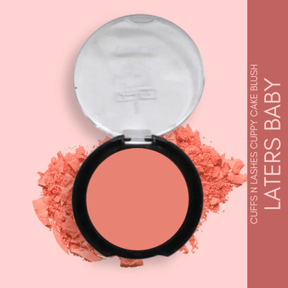 Cuffs N Lashes Cuppy Cake - Blush-Laters baby