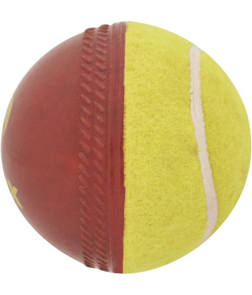 Omtex - Green Rubber Cricket Ball ( Pack of 1 )