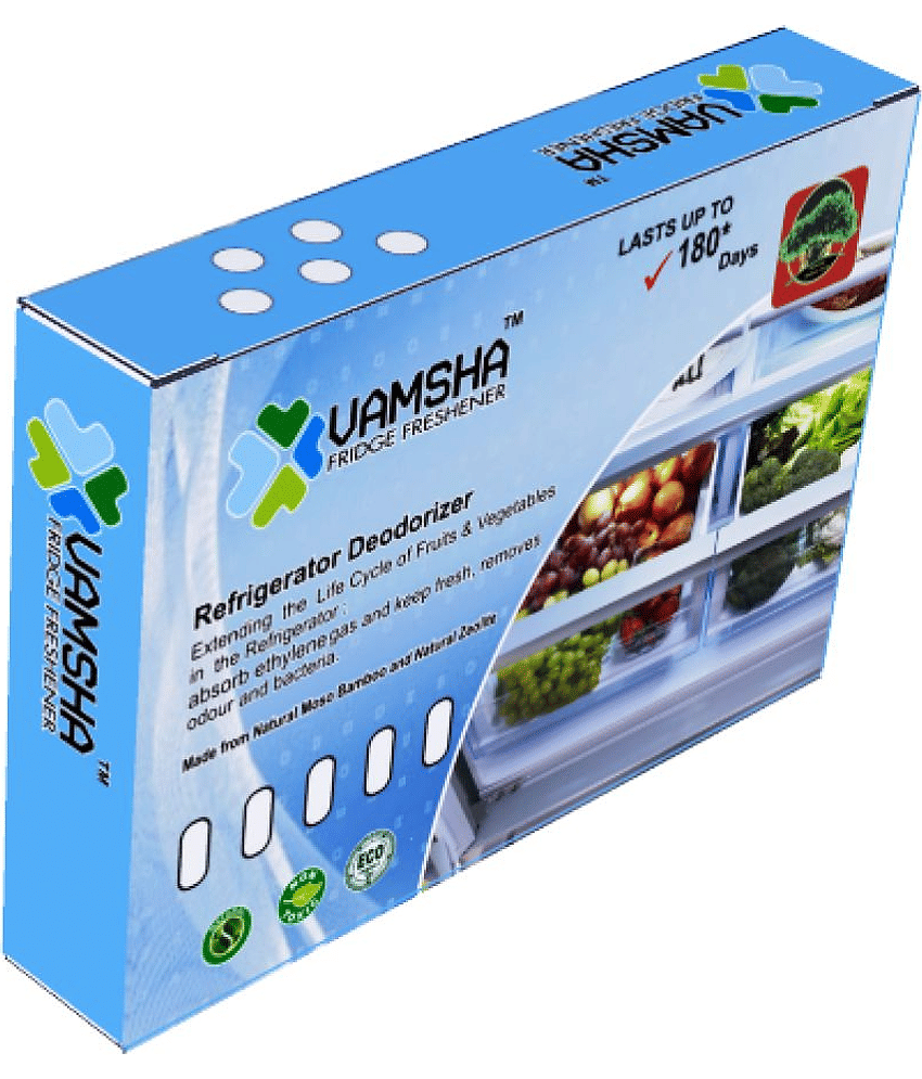 Vamsha Refrigerator Deodorizer Room Freshener Mist 100 gm Pack of 2