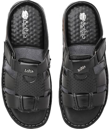 softio - Black Men's Daily Slipper