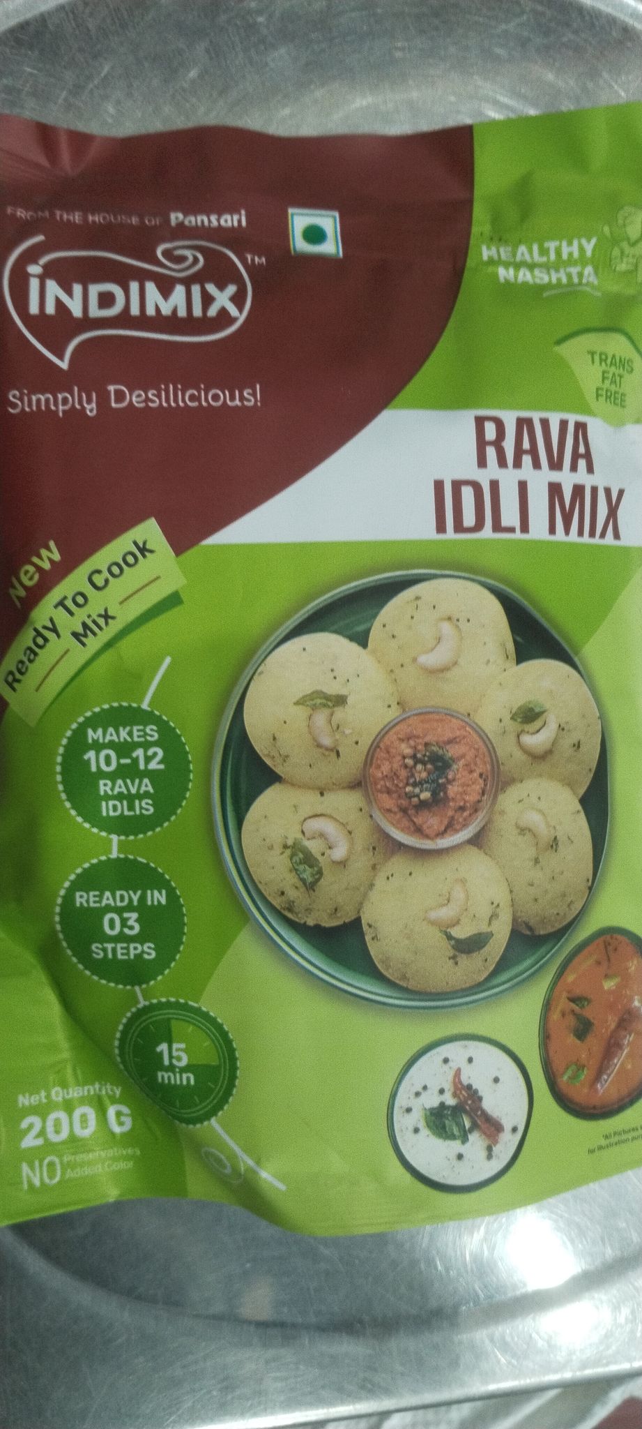 Indimix Rava Idli mix 