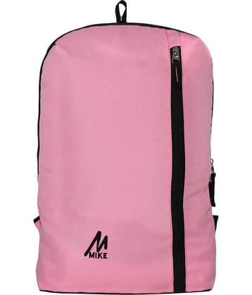 MIKE 15 Ltrs Pink Polyester College Bag