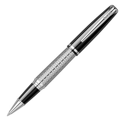 Scrikss | Pera 477 | Rollerball Pen | Black-Chrome-CT