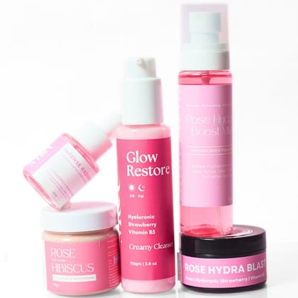 Rose Hydra Glow Boost Kit Pack of 5 Rose Hydra Glow Boost Kit Pack of 5