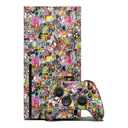 Sticker Bomb 4 Xbox Skin