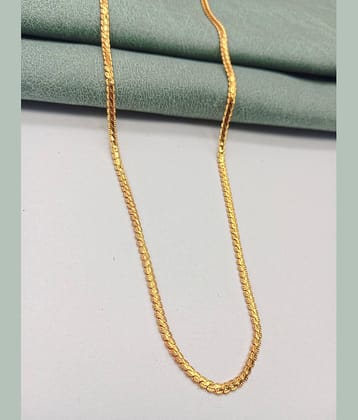 KRIMO Gold Plated Chain ( Set of 1 )