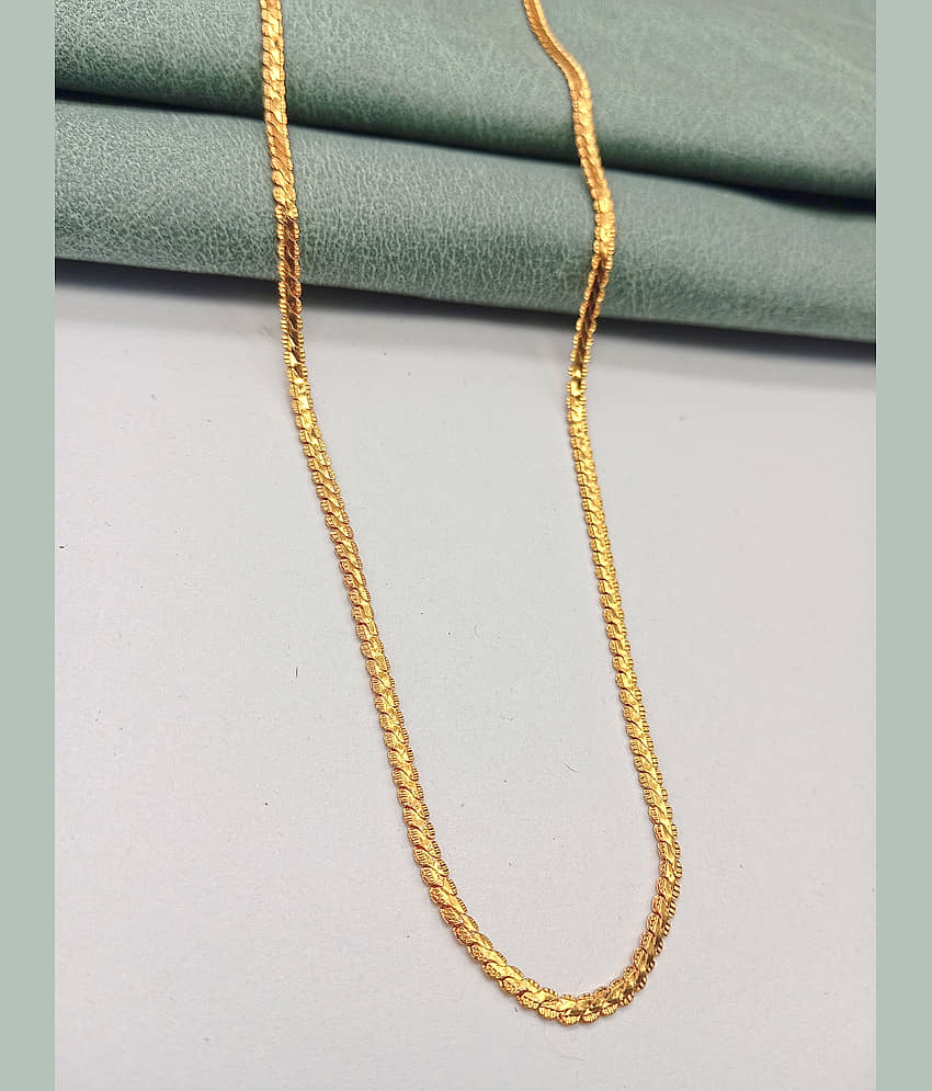 KRIMO Gold Plated Chain ( Set of 1 )