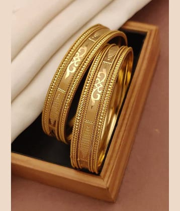Shivay Fashion Gold Bangle ( Pack of 1 )