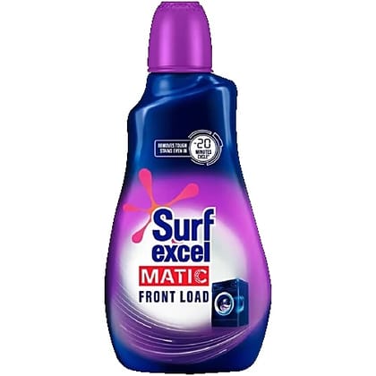 Surf Excel Matic Front Load Liquid Detergent, 500 ml