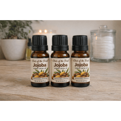 Elixir of the Forest Jojoba Oil | 30 ml (10 ml x 3) | Multipack Combo | Family Hair Wellness