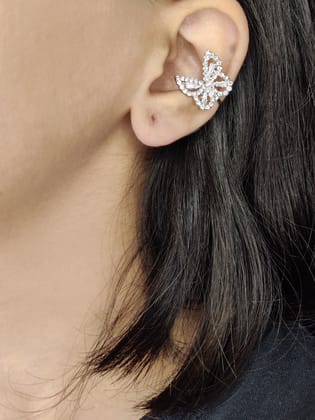 Butterfly Cuff Earrings