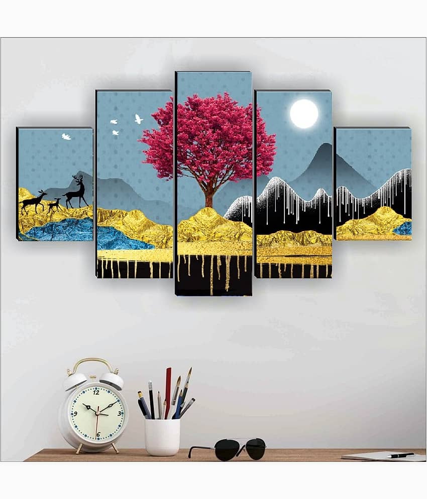 SNDArt Abstract Painting Without Frame