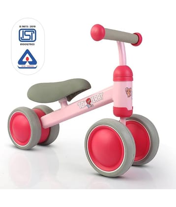 NHR Mini Ride-On Tom & Jerry– Pink, Ages 2-5 Years for Girls and Boys, Sturdy Steel Frame (Pink)