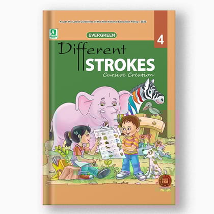 Different Strokes Cursive Writing - 4-Grade 04 / English