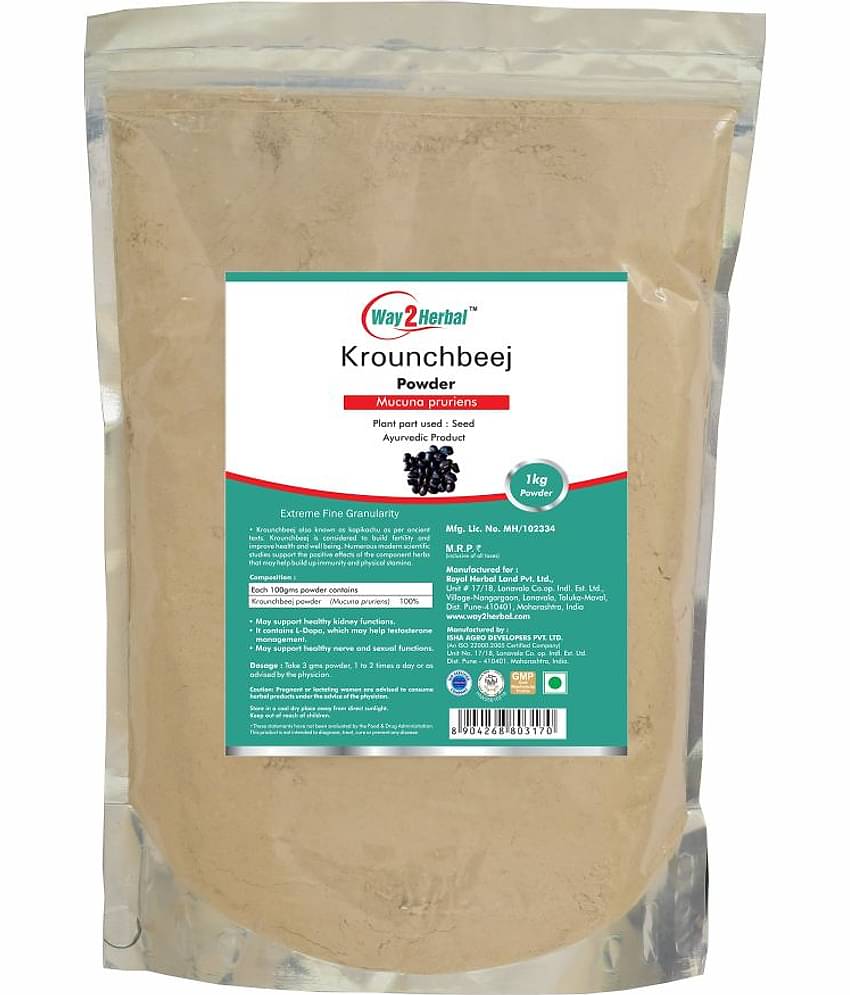 Way2Herbal Krounchbeej    Powder 1 kg