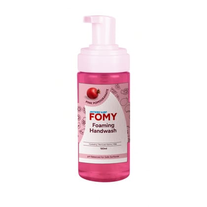 Intercorp Fomy Antibacterial Soft Refreshing Foam Hand Wash, 160 ml (Pink Pomegranate) Intercorp Fomy Antibacterial Soft Refreshing Foam Hand Wash, 160 ml (Pink Pomegranate)