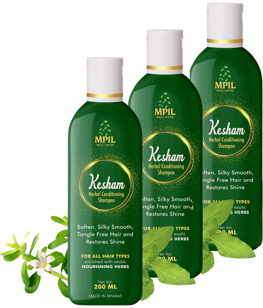 MPIL Wellness Nourishment Shampoo & Conditioner 200 ( Pack of 3 )