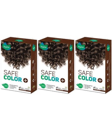 Vegetal Natural Semi Permanent Hair Color 100 g Dark Brown