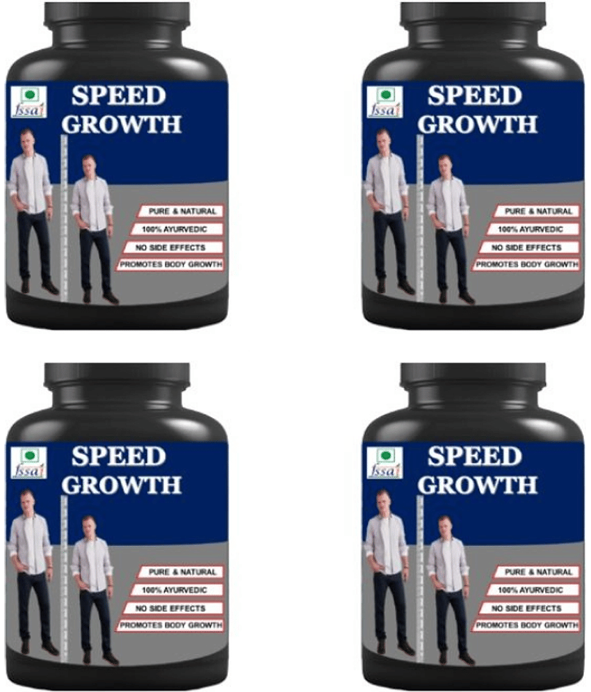 Hindustan Herbal SPEED GROWTH 120 no.s Capsule Pack of 4