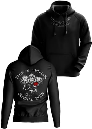 Sons Of Shinigami Hoodie-Black / S