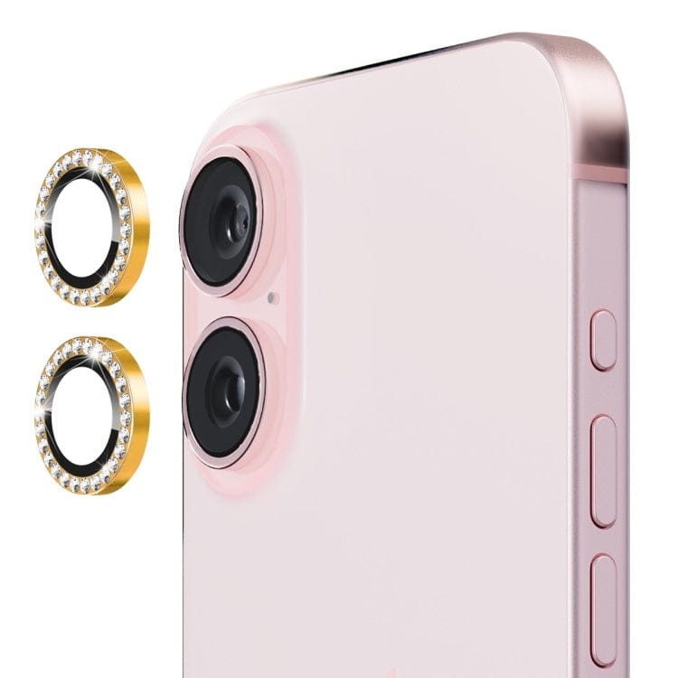 Diamond Stones Camera Lens Protector-iPhone 16 Plus