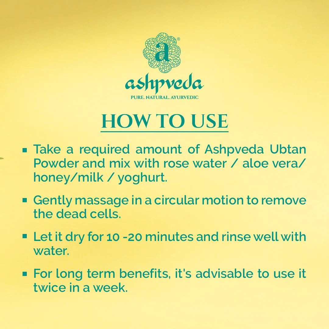 ashpveda Body Ubtan Powder for Smooth & Healthy Skin