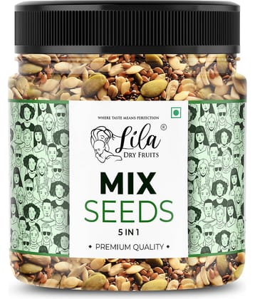 LILA DRY FRUITS 5 in 1 Superseed Mix 500g Chia, Pumpkin, Sunflower, Watermelon & Flax