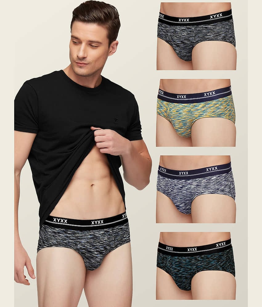 XYXX Pack of 5 Modal Briefs For Men's ( Multicolor )