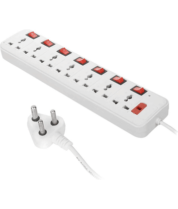 Leavess 7 Socket Extension Board