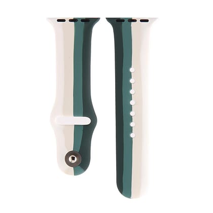 Camouflage Plain Silicone Strap For Watch Series 2 (42mm/44mm/45mm/46mm/49mm)