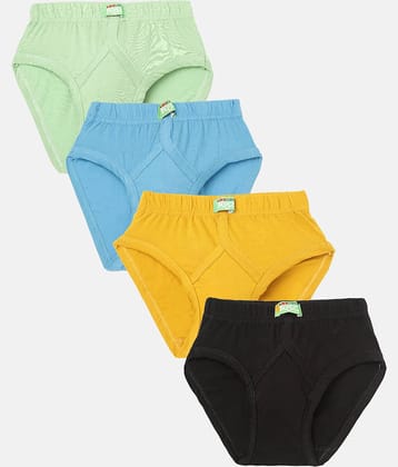 Lux Cozi Pack of 4 Boys Cotton Briefs ( Multicolor )