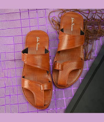 John Karsun - Tan  Daily Slipper