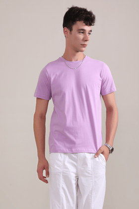 Lavender - Short sleeve t-shirt-XS