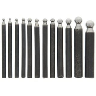 Scorpion Dapping Punch Set 12 Piece  Doming Punch Set of 12 pcs  Jewellery Making Tool