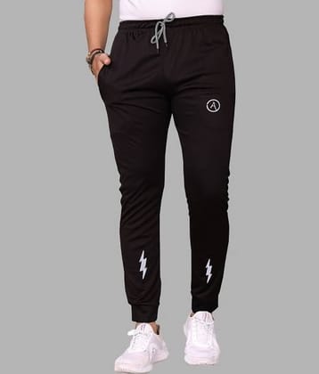 Anand Black Lycra Men's Joggers ( Pack of 1 )