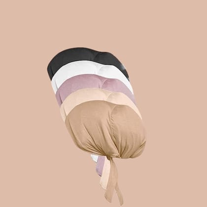 Adjustable Hijab Cap - Pack of Five