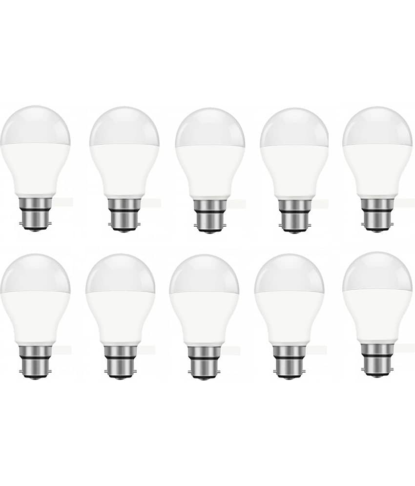 Lenon - 9W Cool Day Light LED Bulb ( pack of 10 )