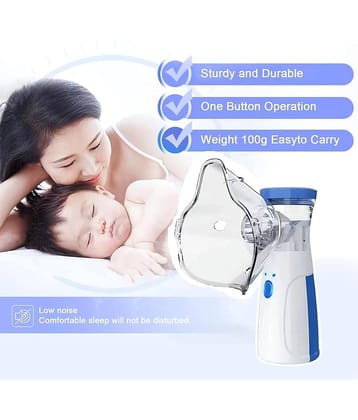 Amz Deals Portable Mesh Nebulizer Steam Vaporizer