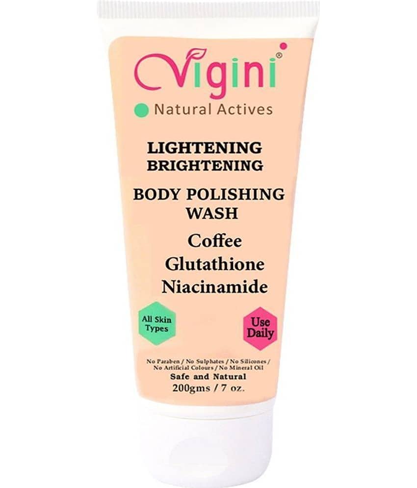 Vigini - Exfoliating Face Wash + Scrub For All Skin Type ( Pack of 1 )