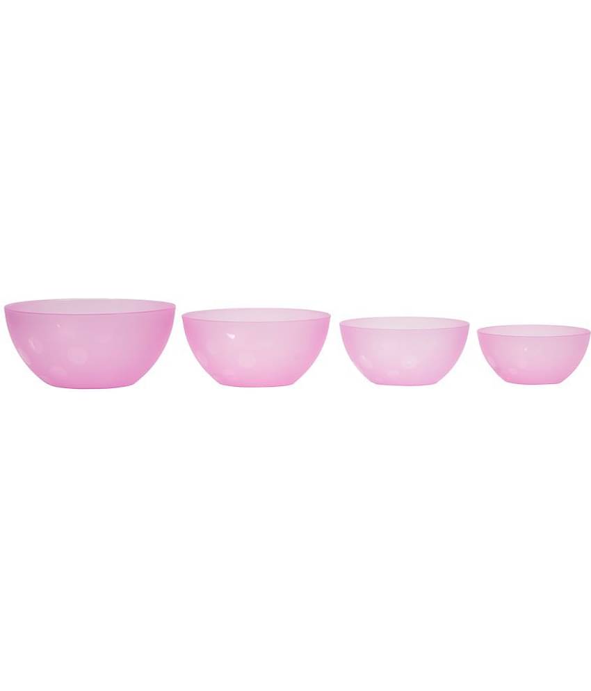 Jaypee Plus Plastic Mixing Bowl 4 Pc