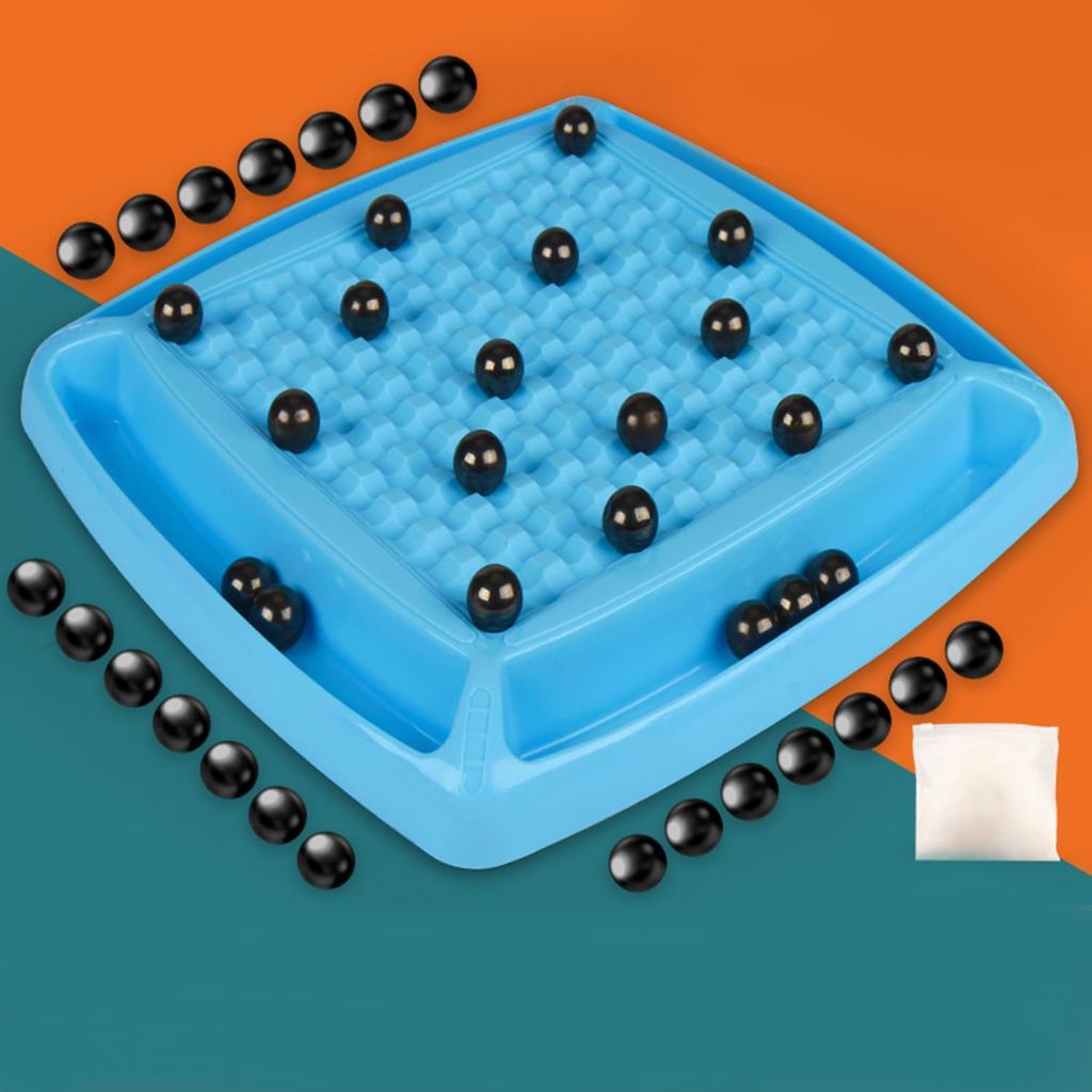 Magnetic Chess Game Set with Punishment Wheel,Develop your child's logical thinking by strategizing and adjusting layouts against opponents.